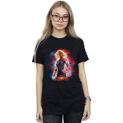 T-shirts a maniche lunghe Captain Poster - Marvel - Modalova