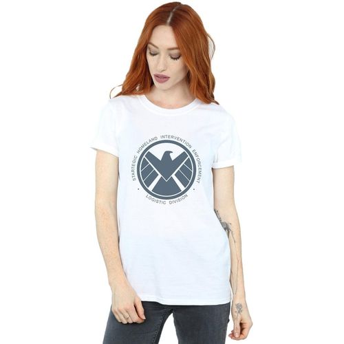 T-shirts a maniche lunghe Agents Of SHIELD Logistics Division - Marvel - Modalova