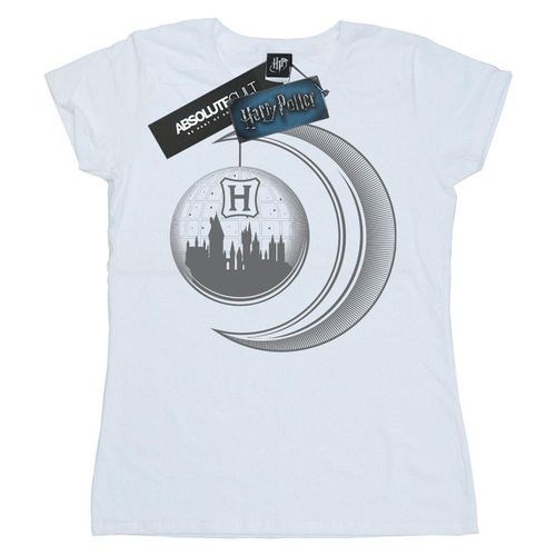 T-shirts a maniche lunghe Hogwarts Moon - Harry Potter - Modalova