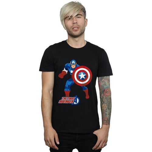 T-shirts a maniche lunghe The First Avenger - Marvel - Modalova