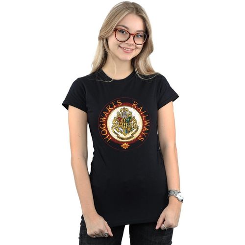 T-shirts a maniche lunghe Hogwarts - Harry Potter - Modalova