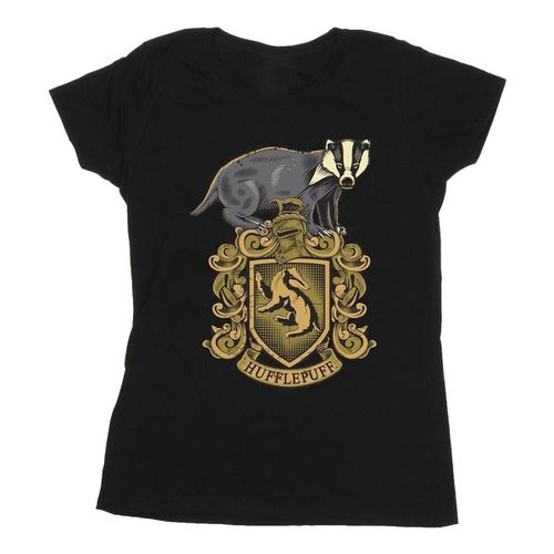 T-shirts a maniche lunghe Hufflepuff - Harry Potter - Modalova