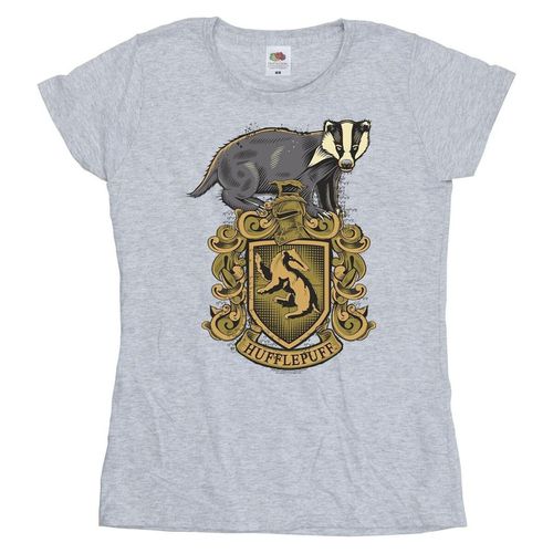 T-shirts a maniche lunghe Hufflepuff - Harry Potter - Modalova