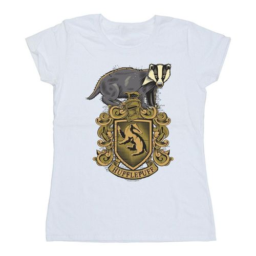 T-shirts a maniche lunghe Hufflepuff - Harry Potter - Modalova