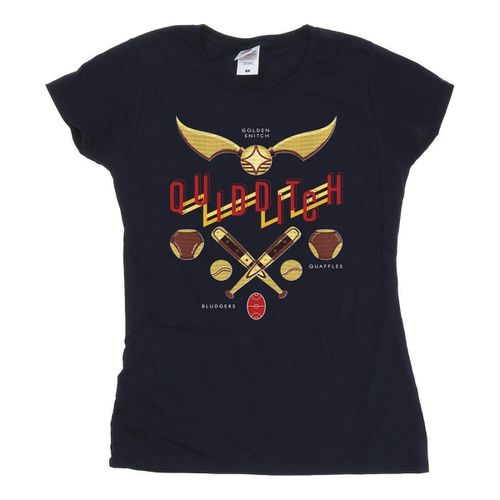 T-shirts a maniche lunghe Quidditch Golden Snitch - Harry Potter - Modalova