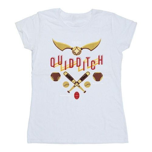 T-shirts a maniche lunghe Quidditch Golden Snitch - Harry Potter - Modalova