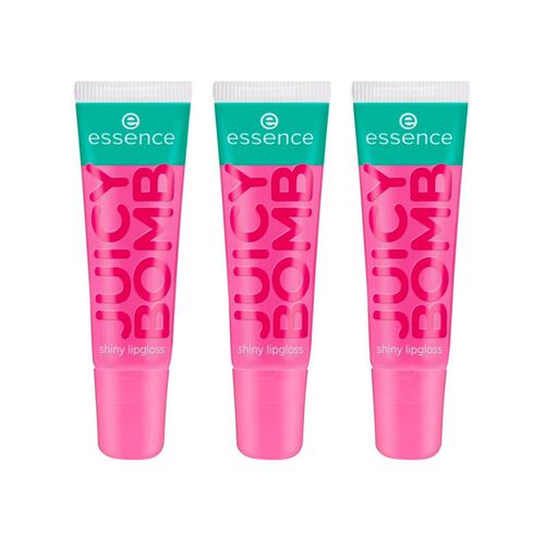 Gloss Set of 3 Juicy Bomb Shiny Lip Glosses - 102 Witty Water - Essence - Modalova