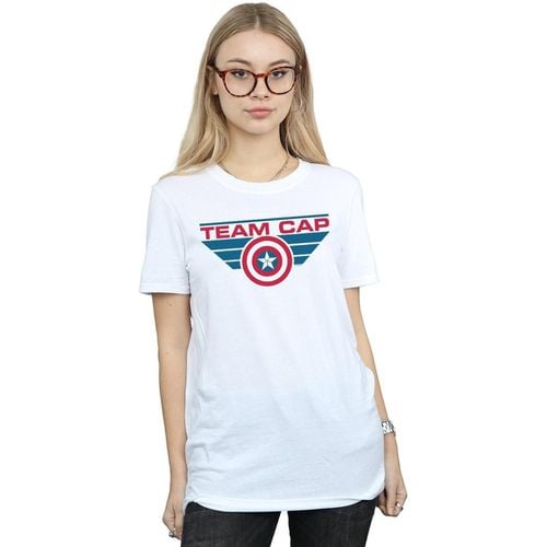 T-shirts a maniche lunghe Civil War Team Cap - Marvel - Modalova