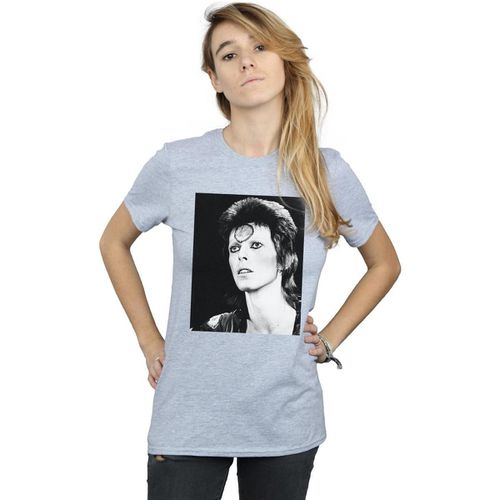 T-shirts a maniche lunghe Looking - David Bowie - Modalova