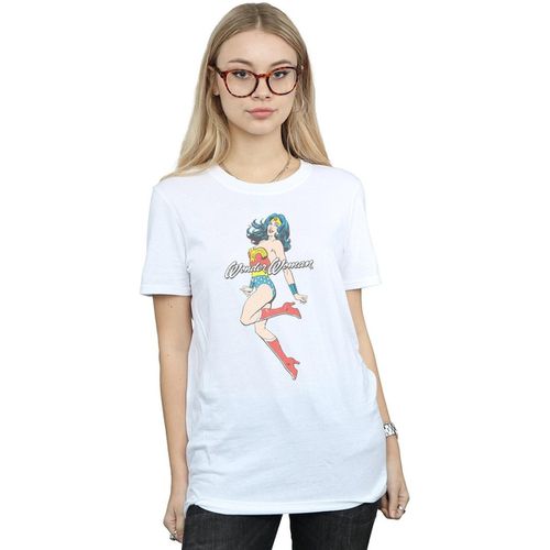 T-shirts a maniche lunghe Wonder Woman Jump - Dc Comics - Modalova