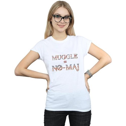 T-shirts a maniche lunghe No Muggle No Maj - Fantastic Beasts - Modalova