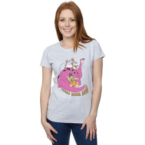 T-shirts a maniche lunghe Yabba Dabba Doo - The Flintstones - Modalova