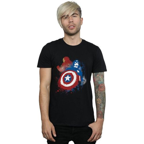 T-shirts a maniche lunghe Civil War - Marvel - Modalova