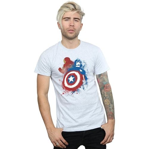 T-shirts a maniche lunghe Civil War - Marvel - Modalova