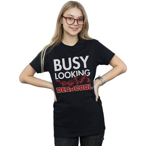 T-shirts a maniche lunghe Busy Looking Deadcool - Marvel - Modalova