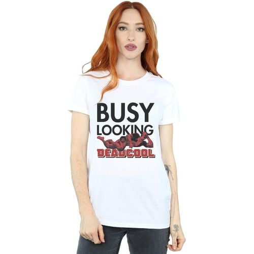 T-shirts a maniche lunghe Busy Looking Deadcool - Marvel - Modalova