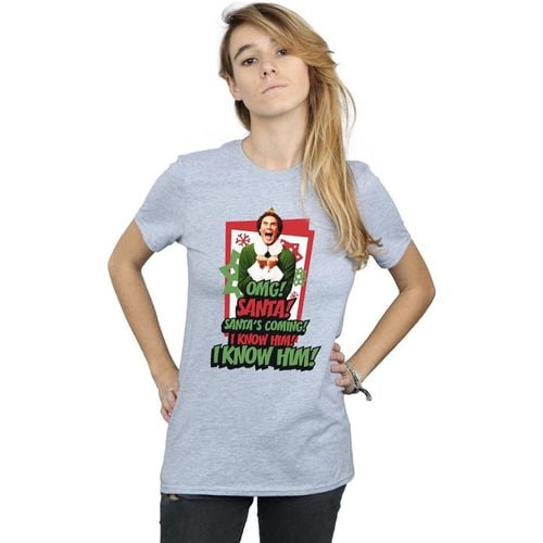 T-shirts a maniche lunghe OMG Santa - Elf - Modalova