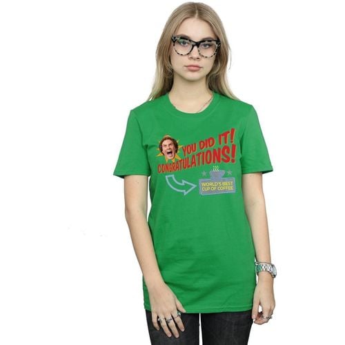 T-shirts a maniche lunghe World's Best Coffee - Elf - Modalova