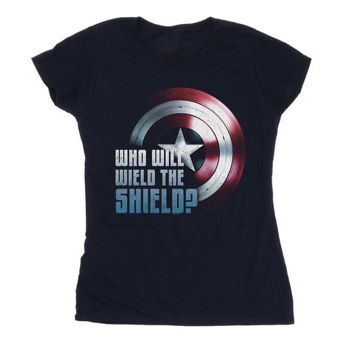 T-shirts a maniche lunghe Wield The Shield - Marvel - Modalova