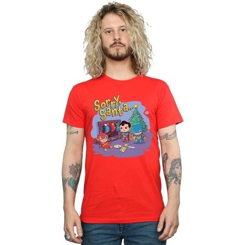 T-shirts a maniche lunghe Super Friends Sorry Santa - Dc Comics - Modalova