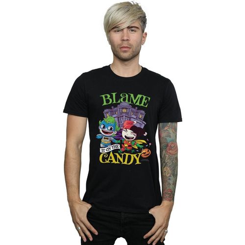 T-shirts a maniche lunghe Super Friends Blame It On The Candy - Dc Comics - Modalova