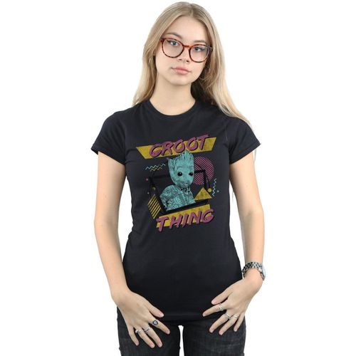 T-shirts a maniche lunghe Guardians Of The Galaxy Vol. 2 Groot Thing - Marvel - Modalova