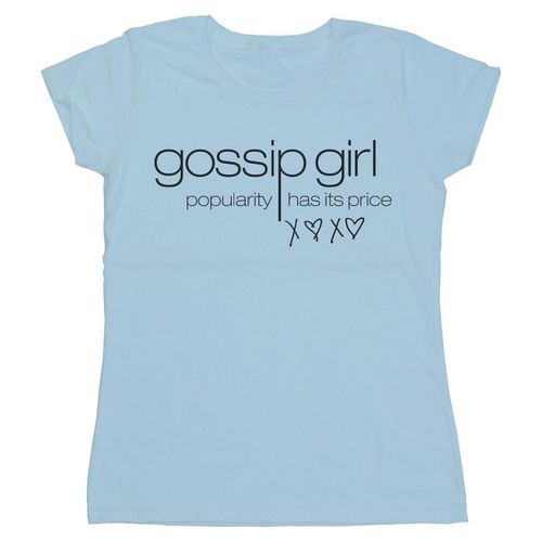 T-shirts a maniche lunghe Popularity Has It's Price - Gossip Girl - Modalova