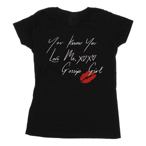 T-shirts a maniche lunghe You Know You Love Me - Gossip Girl - Modalova