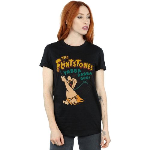 T-shirts a maniche lunghe Yabba Dabba Doo - The Flintstones - Modalova