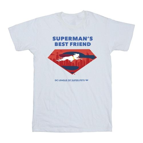 T-shirts a maniche lunghe DCs DC League Of Super-Pets Best Friend - Dc Comics - Modalova