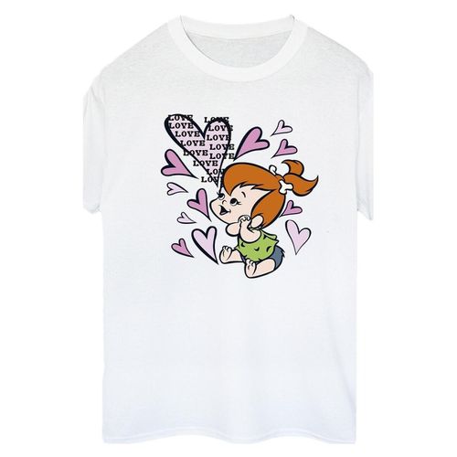 T-shirts a maniche lunghe Love Love Love - The Flintstones - Modalova