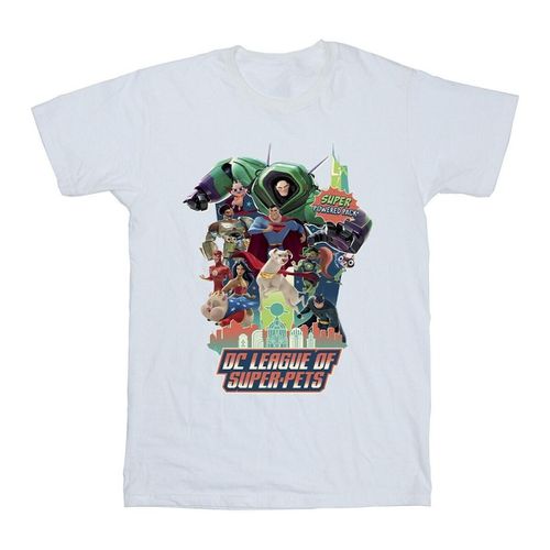 T-shirts a maniche lunghe DCs DC League Of Super-Pets Super Powered Pack - Dc Comics - Modalova