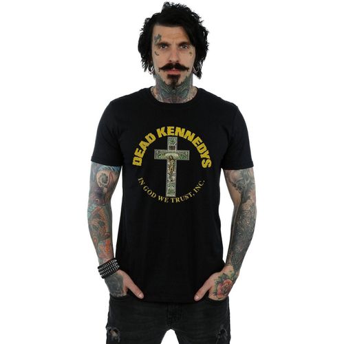 T-shirts a maniche lunghe In God We Trust - Dead Kennedys - Modalova