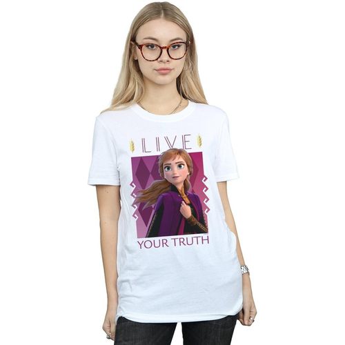 T-shirts a maniche lunghe Frozen 2 Live Your Truth - Disney - Modalova