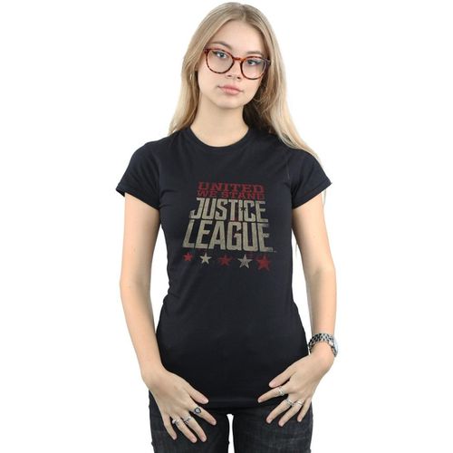 T-shirts a maniche lunghe Justice League United We Stand - Dc Comics - Modalova