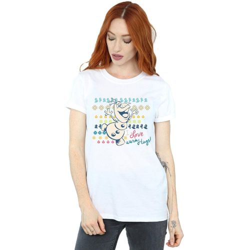 T-shirts a maniche lunghe Frozen I Warm Hugs - Disney - Modalova