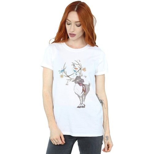 T-shirts a maniche lunghe Frozen - Disney - Modalova