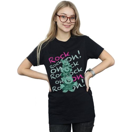 T-shirts a maniche lunghe Frozen Trolls Rock On - Disney - Modalova