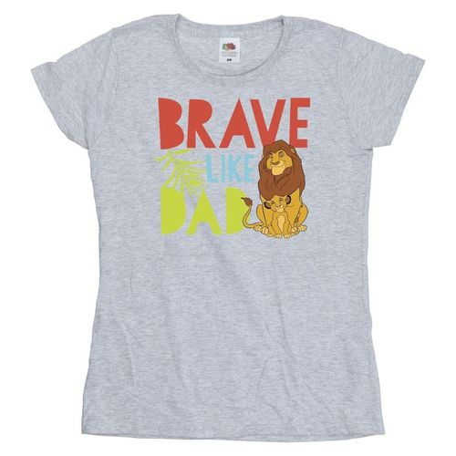 T-shirts a maniche lunghe The Lion King Brave Like Dad - Disney - Modalova