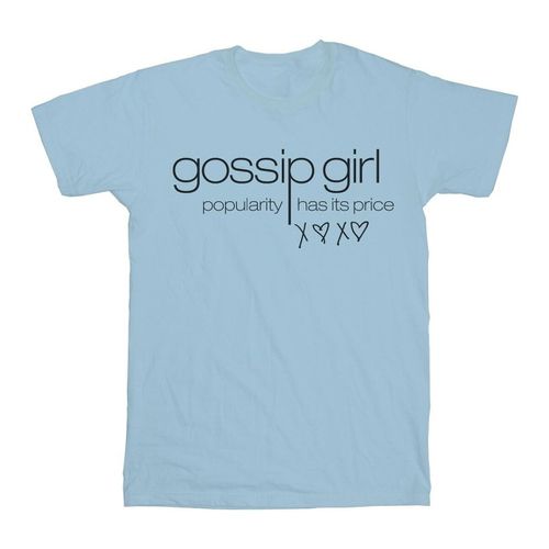 T-shirts a maniche lunghe Popularity Has It's Price - Gossip Girl - Modalova