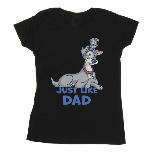 T-shirts a maniche lunghe Lady And The Tramp Just Like Dad - Disney - Modalova