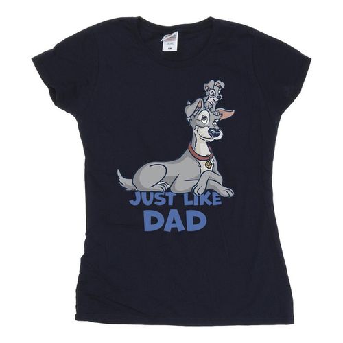 T-shirts a maniche lunghe Lady And The Tramp Just Like Dad - Disney - Modalova