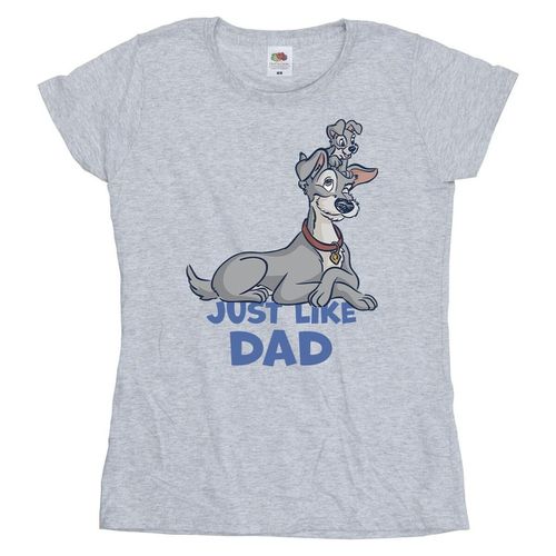 T-shirts a maniche lunghe Lady And The Tramp Just Like Dad - Disney - Modalova