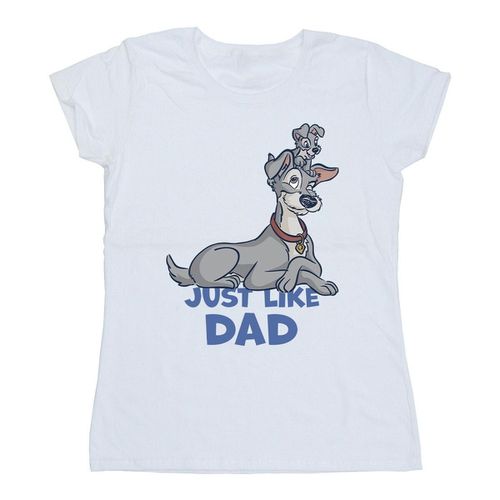 T-shirts a maniche lunghe Lady And The Tramp Just Like Dad - Disney - Modalova