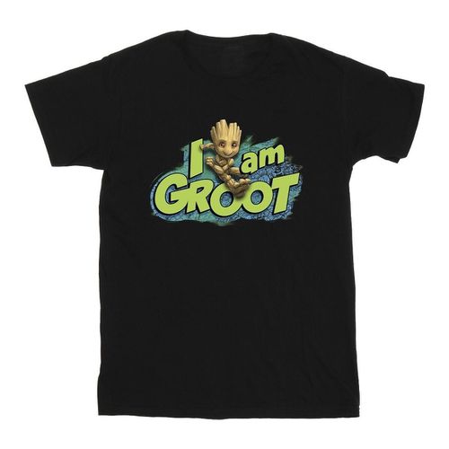 T-shirts a maniche lunghe Guardians Of The Galaxy I Am Groot - Marvel - Modalova