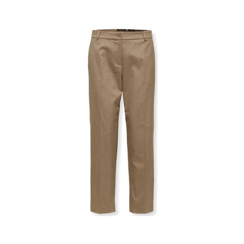 Pantaloni W Noos Ria Trousers - Camel - Selected - Modalova