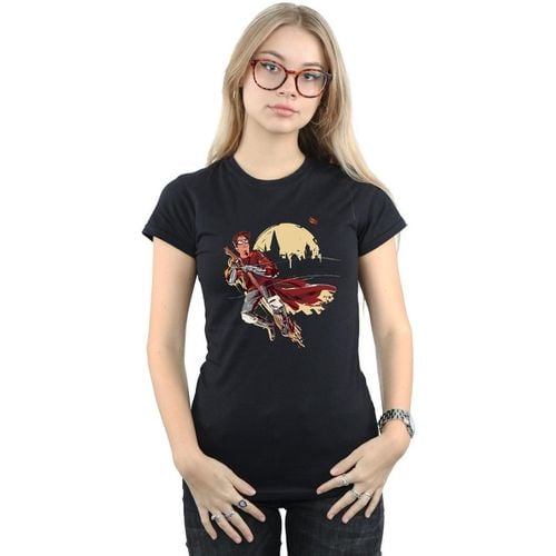 T-shirts a maniche lunghe Quidditch Seeker - Harry Potter - Modalova