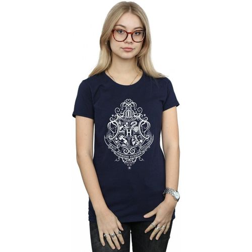 T-shirts a maniche lunghe Hogwarts Draco Dormiens - Harry Potter - Modalova