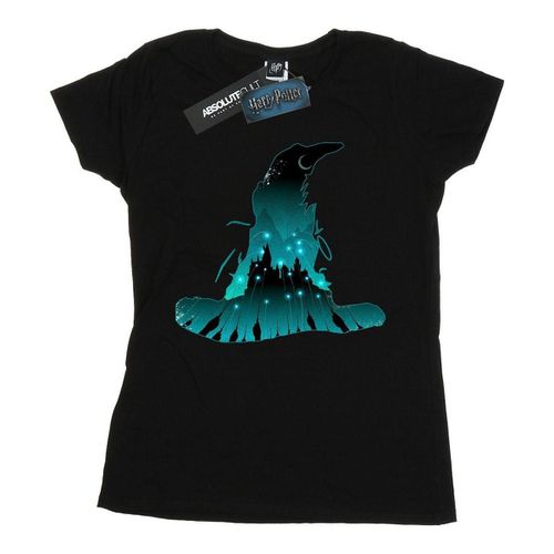 T-shirts a maniche lunghe Hogwarts Silhouette - Harry Potter - Modalova