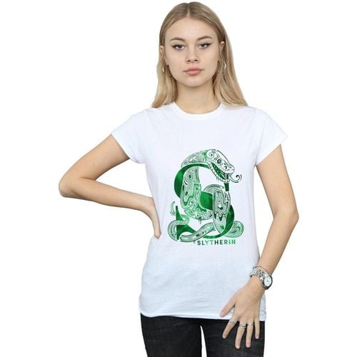 T-shirts a maniche lunghe Slytherin - Harry Potter - Modalova